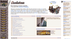 Desktop Screenshot of chockstone.org